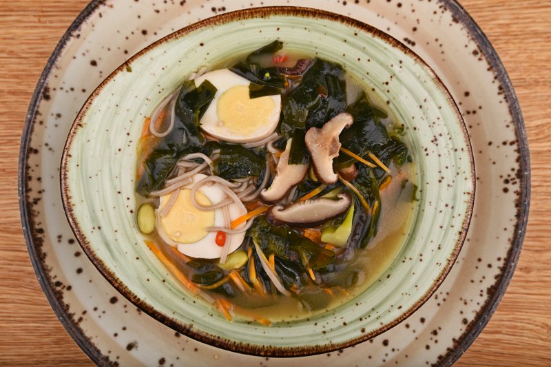 Zöldséges miso ramen