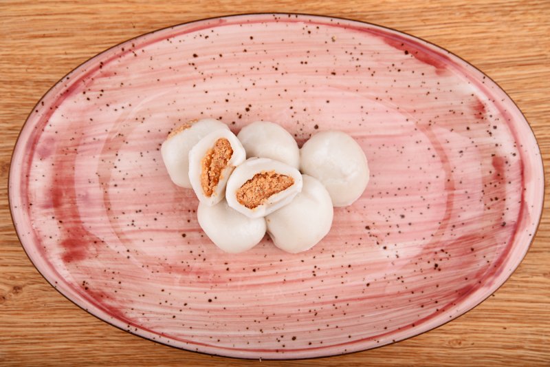 Édes mogyorós mochi