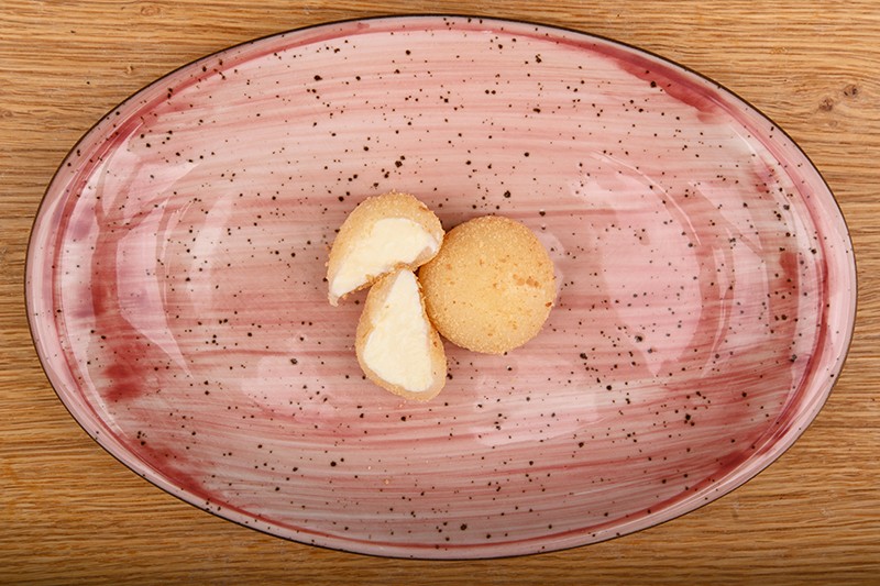 Édes sajttortás mochi