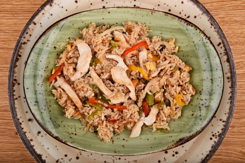 Csirke teppanyaki